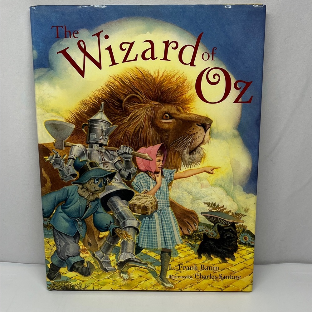 Kohl's The Wizard of Oz Storybook - Blue and Yellow Cover